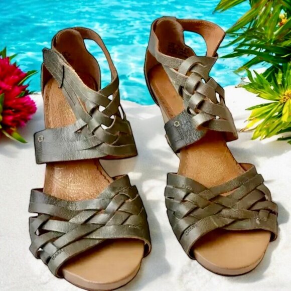 Clarks INDIGO Gladiator Wedge Sandal - Picture 4 of 15